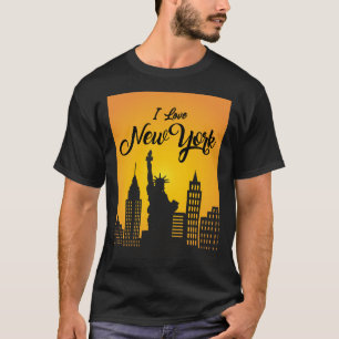 T-shirt "I Love New York State of Mind", J'adore le design