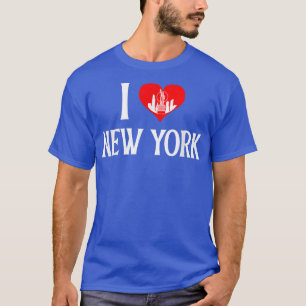 T-shirt I Love NY I Heart New York City NYC Famille Voyage