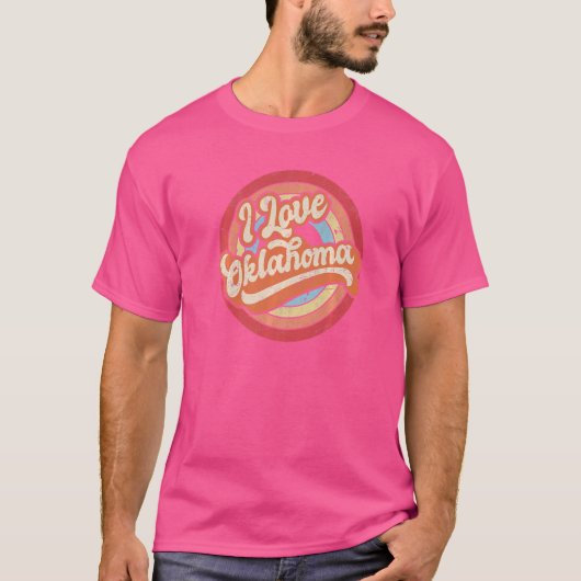 T-shirt I Love Oklahoma (Devant)