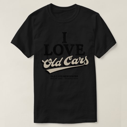 T-shirt I Love Old s (Design devant)
