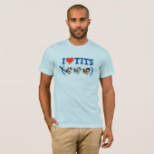 T-shirt I Love Paridae EU (Devant entier)