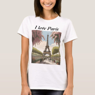 T-shirt I love Paris