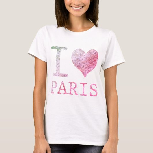 T-shirt I Love Paris (Devant)