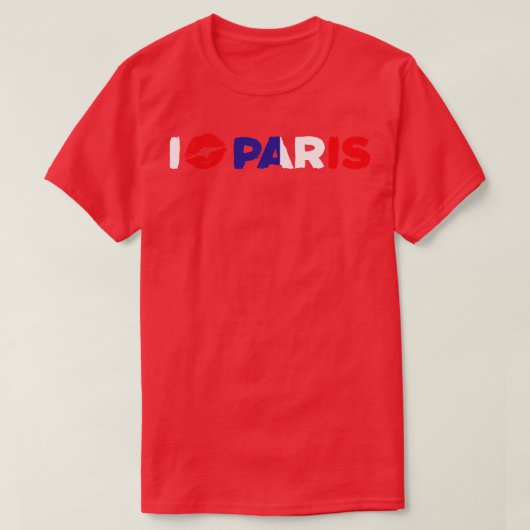 T-shirt I Love Paris (Design devant)