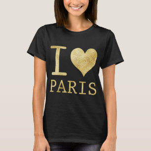 T-shirt I Love Paris T Shirt