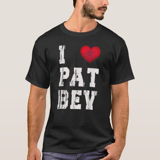 T-shirt I Love Pat Bev (Devant)