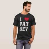 T-shirt I Love Pat Bev (Devant entier)