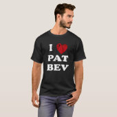 T-shirt I Love Pat Bev (Devant entier)