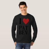 T-shirt I Love Pat Bev (Devant entier)