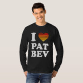 T-shirt I Love Pat Bev 2 (Devant entier)