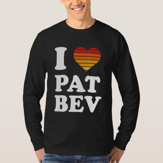 T-shirt I Love Pat Bev 2 (Devant)
