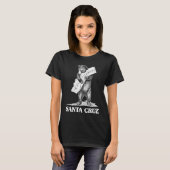 T-shirt I Love Père Noël Cruz Californie Bear Hugging Cali (Devant entier)
