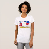 T-shirt I Love Philippines (Devant entier)