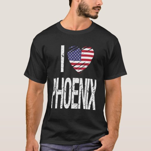 T-shirt I Love Phoenix (Devant)