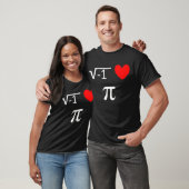 T-shirt i love pi (Unisexe)
