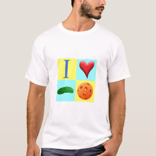 T-shirt I Love Pickleball T Shirt