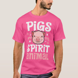 T-shirt I Love Pigs Funny Pig Lover Farmer Femmes Agricole