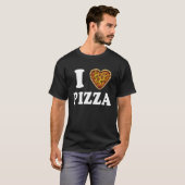 T-shirt I Love Pizza (Devant entier)