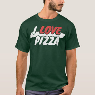 T-shirt I Love Pizza1201