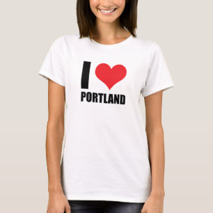 T-shirt I love Portland