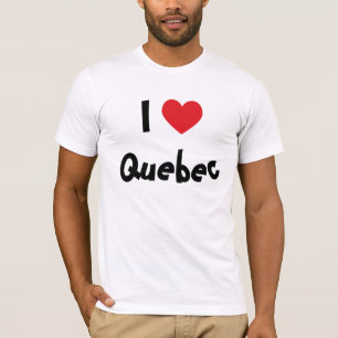 T-shirt I Love Québec