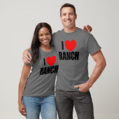 T-shirt I Love Ranch Salad Dressing Ranch Lover Love Ranch (Unisexe)