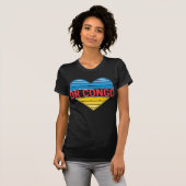 T-shirt I Love RD Congo, Congo-Kinshasa Coeur (Devant entier)