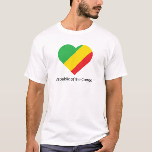 T-shirt I Love Republic of the Congo