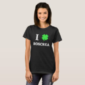 T-SHIRT I LOVE ROSCREA (Devant entier)