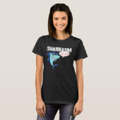 T-shirt I love Salad Funny Sharkasm (Devant entier)