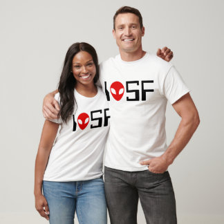 T-shirt I Love Science Fiction (rétro 1)