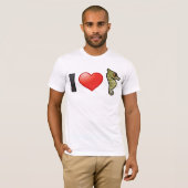 T-shirt I Love Seahors (Devant entier)