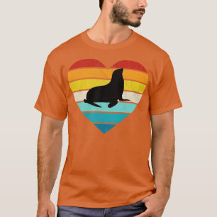 T-shirt I Love Seal In The Sea Aquarium Ocean Sea Creature