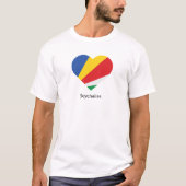 T-shirt I Love Seychelles (Devant)