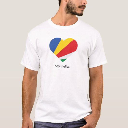 T-shirt I Love Seychelles (Devant)