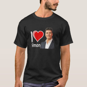 T-shirt I Love Simon Cowell Essential