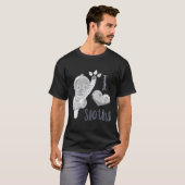 T-shirt I Love Sloth Splatter 1 (Devant entier)