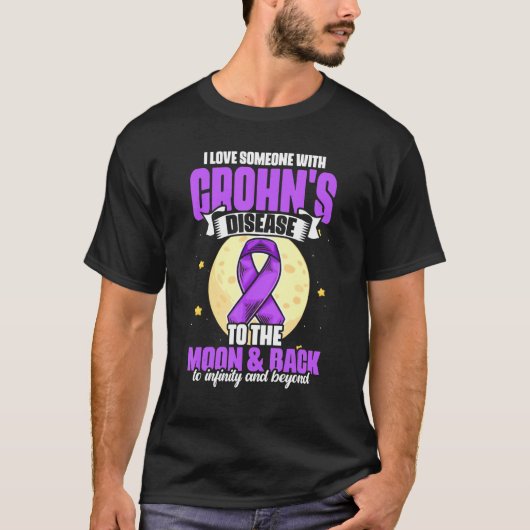 T-shirt I Love Someone With Crohn's Disease for Patient (Devant)