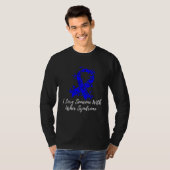 T-shirt I Love Someone With Usher Syndrome Awareness (Devant entier)