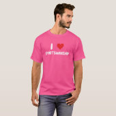 T-shirt I Love Sportsskill - Coach Coaching Baseball Sof (Devant entier)