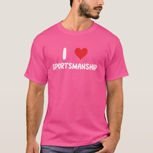 T-shirt I Love Sportsskill - Coach Coaching Baseball Sof (Devant)