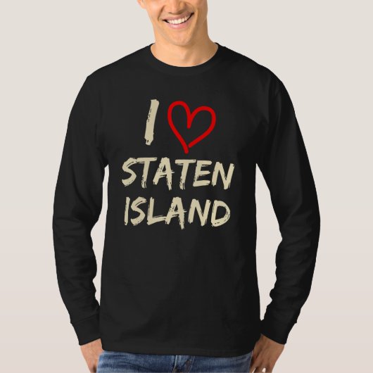 T-shirt I Love Staten Island (Devant)