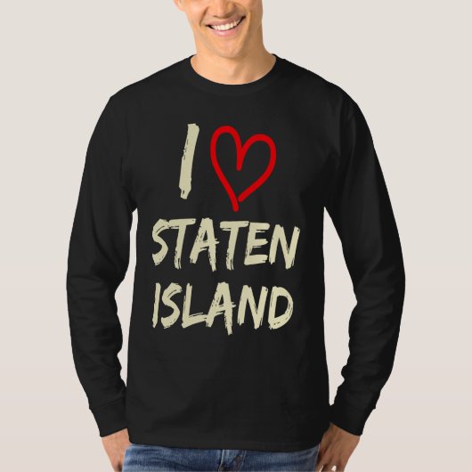 T-shirt I Love Staten Island (Devant)