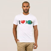 T-shirt I Love Stoplight Parrotfish (Devant entier)