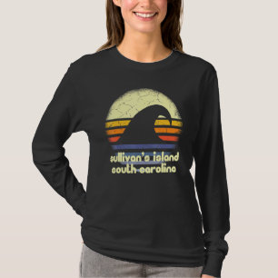 T-shirt I Love Sullivans Island South Carolina Ocean Wave