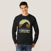 T-shirt I Love Surfside Beach South Carolina Ocean Wave Sc (Devant entier)