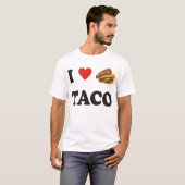 T-shirt I_Love_Taco (Devant entier)