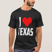 T-shirt I love Texas (Devant)