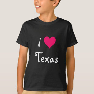 T-shirt I Love Texas Shirt