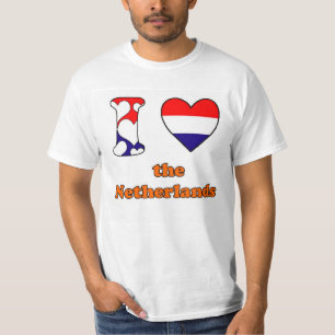 T-shirt I love the Netherlands